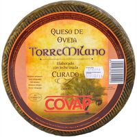 Queso curado de oveja COVAP Torremilanos, al corte 300 g