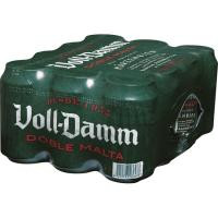 Cerveza VOLL-DAMM, pack lata 12x33 cl