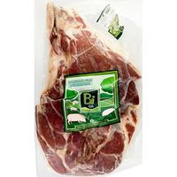 Jamón curado de caserío EUS. LABEL BIGA, al corte, compra mínima 100 g