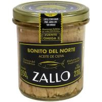 Bonito en aceite de oliva ZALLO, frasco 325 g