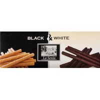 Neulas de chocolate blanco-negro LA SENIA, caja 95 g