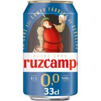 Cerveza 0.0 CRUZCAMPO, lata 33 cl
