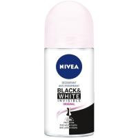 Desodorante para mujer invisible NIVEA, roll on 50 ml