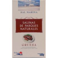 Sal marina gruesa DISAL Parques Naturales, caja 500 g