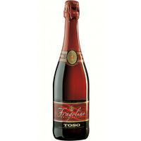 Espumoso Rosso Fragolino TOSO, botella 75 cl