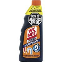 Desatascador baño WC NET, botella 500 ml