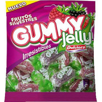 Gummy Jellies de frutos rojos DULCIORA, bolsa 125 g