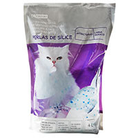 Perlas silice EROSKI, bolsa 4 litros