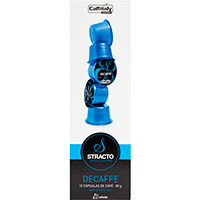 Café descafeinado STRACTO, caja 10 uds