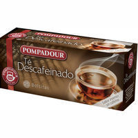 Té descafeinado POMPADOUR, caja 25 sobres