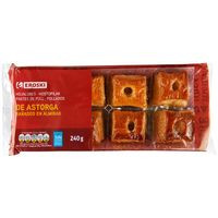 Hojaldre de Astorga EROSKI, paquete 240 g