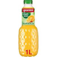 Néctar de naranja sin GRANINI, botella 1 litro