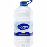 Agua de Jaraba EL CAÑAR, garrafa 5 litros