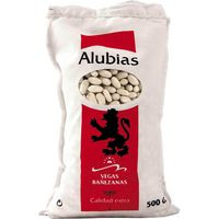 Alubia blanca planchada VEGAS BAÑEZANAS, saco 500 g