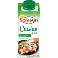 Crema para cocinar vegetal SOJASUN, brik 200 ml