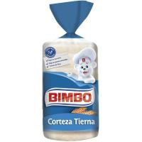 Pan de molde blanco corteza tierna BIMBO, paquete 500 g