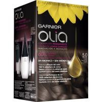 Tinte castaño claro N.5 OLIA, caja 1 ud