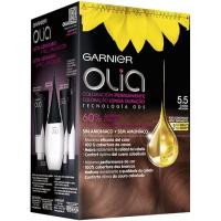 Tinte caoba N.5.5 OLIA, caja 1 ud