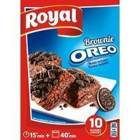 Brownie Oreo ROYAL, caja 375 g