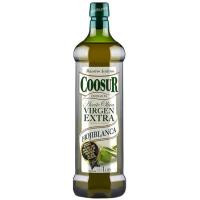 Aceite oliva virgen extra HOJIBLANCA COOSUR, botella 1 litro