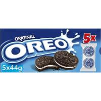 Galleta rellena de crema sabor vainilla OREO, caja 220 g