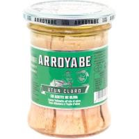 Atún claro en aceite ARROYABE, frasco 300 g