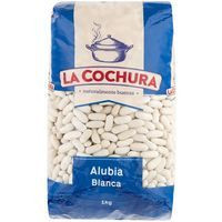 Alubia blanca larga LA COCHURA, paquete 1 kg