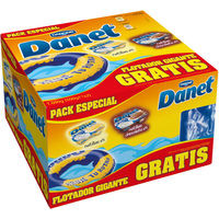 Danet vainilla-chocolate Flotador DANONE, pack 8x125g