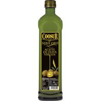 Aceite de oliva virgen COOSUR Serie Oro, botella 1 litro