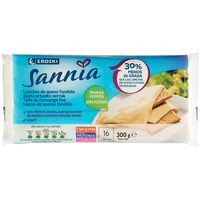 Queso light EROSKI Sannia, lonchas, sobre 300 g