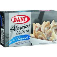 Almejas al natural DANI, lata 63 g