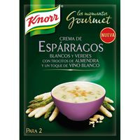 Crema de espárrago deshidratado KNORR Gourmet, sobre 49 g