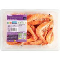 Langostino cocido calibre 30/40 EROSKI, bandeja 450 g