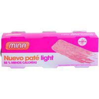 Paté light MINA, pack 3x80 g