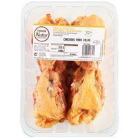 Carcasa de pollo EROSKI Natur, bandeja 950 g