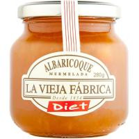 Mermelada de albaricoque LA VIEJA FABRICA Diet, frasco 280 g