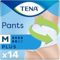 Pants de incontinencia plus Talla M TENA, paquete 14 uds