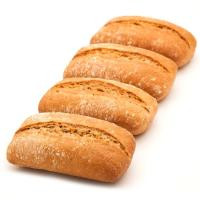 Panecillo 51% centeno EROSKI, 4 uds., bolsa 315 g