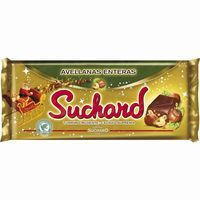 Turrón de chocolate con avellana SUCHARD, tableta 260 g