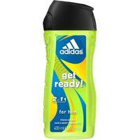 Gel Get Ready Shower ADIDAS, bote 400 ml