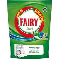 Comprar Detergente lavadora cápsulas FAIRY Platinum, bolsa 14 dosis al precio de oferta más barato