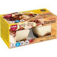 Tiramisú sin gluten SCHAR, pack 2x100 g
