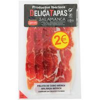 Delicatapas paleta ibérica cebo 50% raza ib IGLESIAS, sobre 40 g