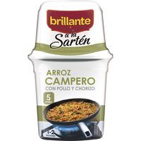 Arroz Campero BRILLANTE Sarten, bote 615 g