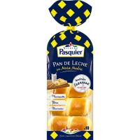 Pan de leche PASQUIER, 10 uds, paquete 350 g