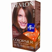 Tinte castaño claro N.51 REVLON COLORSILK, caja 1 ud