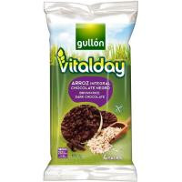 Tortitas de arroz-choco GULLÓN Vitalday, paquete 105 g