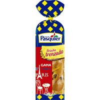 Brioche trenzado con pepitas de choco PASQUIER, paquete 600 g