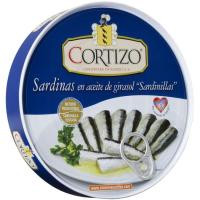 Sardinilla en aceite vegetal CORTIZO, lata 257 g