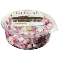 Cebolla roja picada, tarrina 150 g
